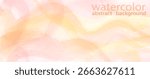 This artwork features a soft pastel watercolor effect created through abstract brush strokes. The gentle colors blend harmoniously, perfect for backgrounds in design projects