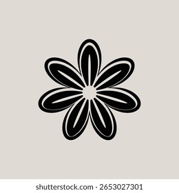 This artwork is perfect for use in branding, textiles, or any project that celebrates floral motifs and elegance.