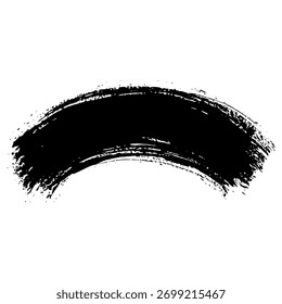 Esta obra de arte muestra trazos de tinta negra dibujados a mano ideales para temas grunge.