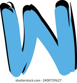 This asset is suitable for creating typographic designs, educational materials, and graphic elements with bold and striking visual impact.