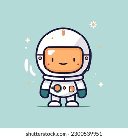 This astronaut mascot is sure to make your customers smile.