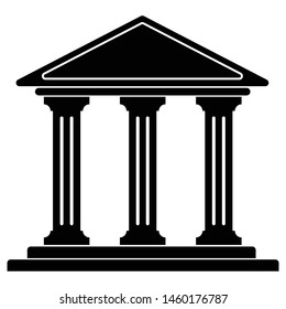 This awesome Black Building Glyph icon for your design and other uses