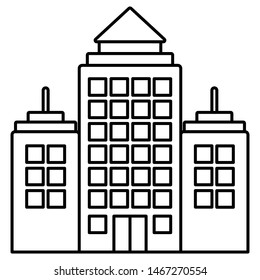 This awesome building icon for your design and other uses