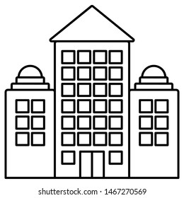 This awesome building icon for your design and other uses