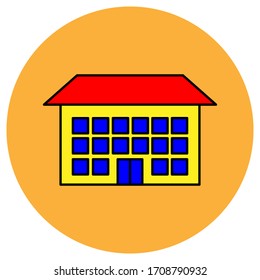 This awesome building icon for your design and other uses