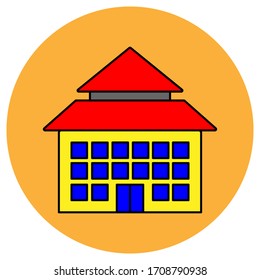 This awesome building icon for your design and other uses