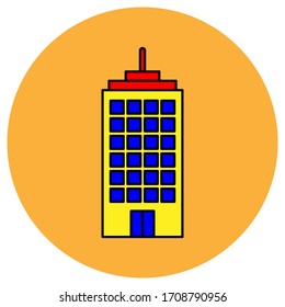 This awesome building icon for your design and other uses