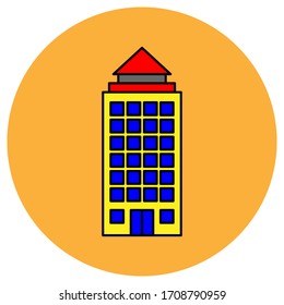 This awesome building icon for your design and other uses