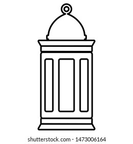 This awesome Islamic lantern/ Arabic lantern icon for your design and other uses