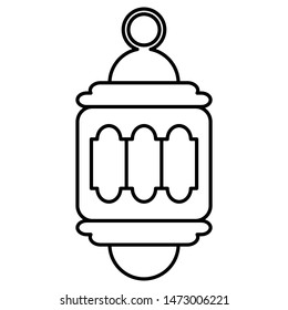 This awesome Islamic lantern/ Arabic lantern icon for your design and other uses