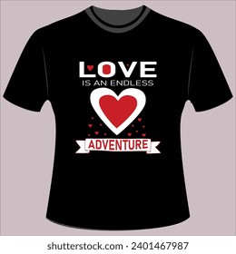 This awesome t-shirt is the perfect gift idea Valentine's Day shirt. This Cute T shirt Featured red hearts. Good for Valentines day or a
