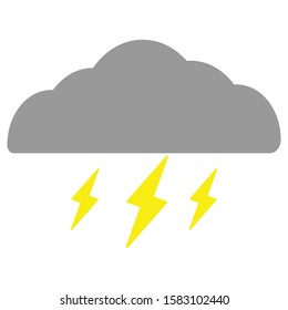 This awesome weather icon flat style for web design 