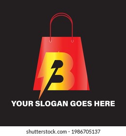 Este es un logo de una carta B para negocios de ecommerce, tienda online, tienda online