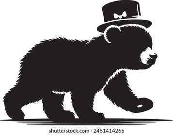 This is a Baby bear vector image.