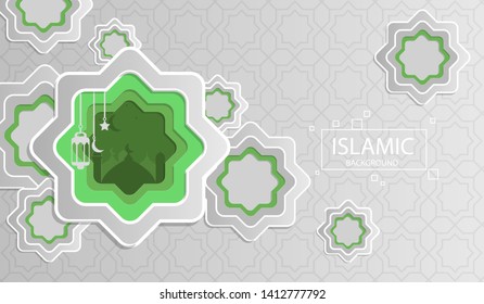 
This is a background for celebrating Ramadan, Eid al-Fitr, Eid al-Adha for Muslims