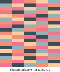 This is a background of colourful brick wall for Spring times. It is good illustration and vector for decoration.
