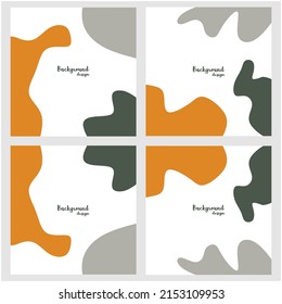 this is a background design with abstract theme with many options in one page