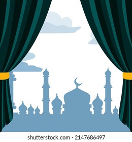 This is background eid fitr and background ramadhan kareem 