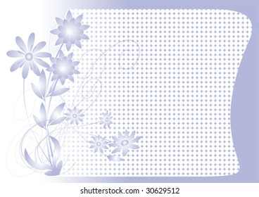 This is background with an element of a flower ornament