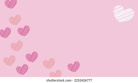 This is a background illustration of a floating heart.