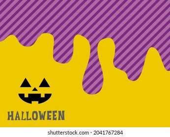 This is a background illustration of a Halloween pumpkin.