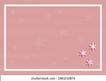 This is a background illustration of a snowflake motif.