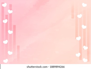 This is a background illustration of Valentine's Day.