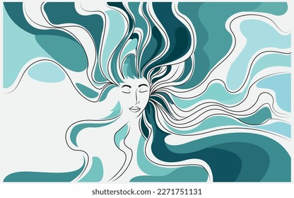 This background motif is perfect for those of you who need a background with the theme of World Women's Day and the theme of beauty and health, especially for promotional purposes.