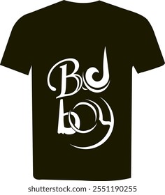 Esta camiseta "Badboy" está diseñada para aquellos que buscan una mezcla de moda y actitud. Confeccionada en suave y cómoda tela, esta camiseta es perfecta para el uso diario, mientras que su atrevido estampado 'Badboy'