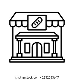 this is a bakery icon
icon with outline and pixel perfect style
this is one of the icons from the icon sets with Bakery theme
