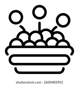 This Ball pit icon is suitable for School, Education, Edutainment, etc
