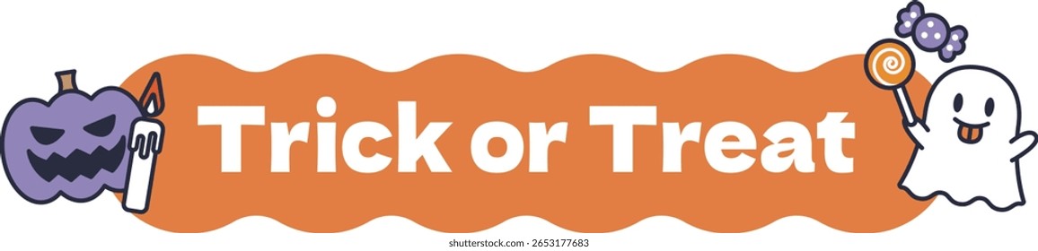 This is a banner illustration with a Halloween motif. I hope you find it useful.