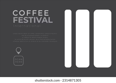 This is Banner template for having an event, etc. Coffee festivals event, opening cafe event and so on, of course you can get it.