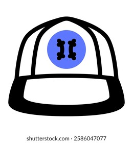 This Baseball Cap icon is suitable for Baseball Sport