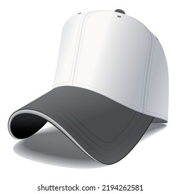 
this is a baseball cap vector template 