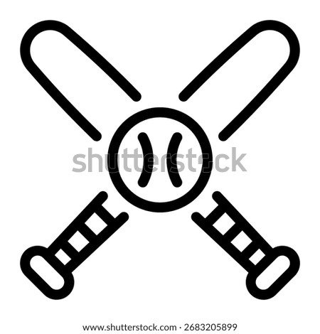 This Baseball icon is suitable for Father's Day, Family bonding, etc