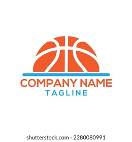 Este es el diseño del logo del baloncesto