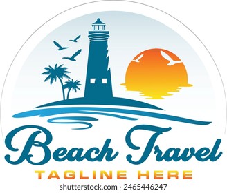 This beach apartments logo embodies the essence of seaside living, offering a glimpse of the tranquil beachfront lifestyle. The design features a blend of modern architecture and coastal elements