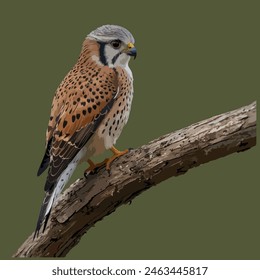 This is beautiful bird. Its name kestrel.