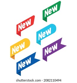 This is a beautiful Colors new tag banner designs collections.