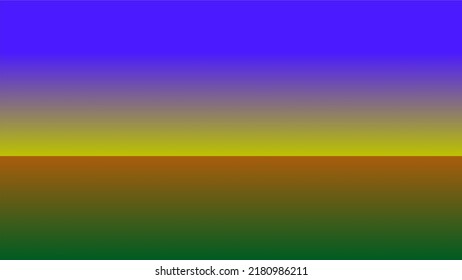 Este es un hermoso horizonte colorido 