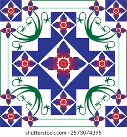 This is a beautiful Floor and Wall Tile with Multicolor Gradients.