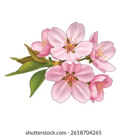 This is a beautiful floral illustration featuring a vibrant bouquet of red, pink, and purple flowers. Each flower is finely detailed, giving the design a natural and fresh look.

