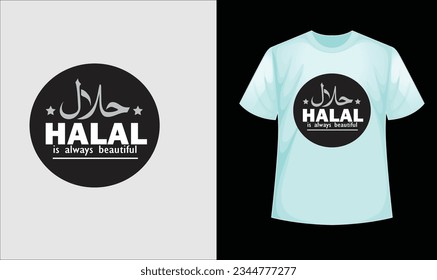 This is beautiful Islamic t shirt design. Boy, anyone can use this design on their t-shirt.