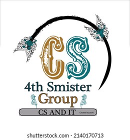 This is beautiful logo of cs department group you can use this for your commercial projects 