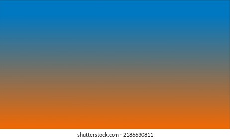 Este es un bonito fondo degradado de color naranja-azul 