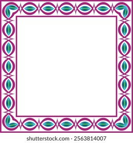 This beautiful Square Picture Frame with Green Gems can be used as a Photo Frame, Picture Frame, Album Cover etc.