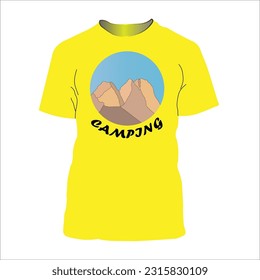 Este es un hermoso diseño de camisetas vacacionales