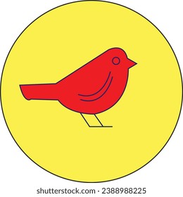 This is a beautiful vector art with bird