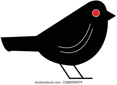 This is a beautiful vector art with bird